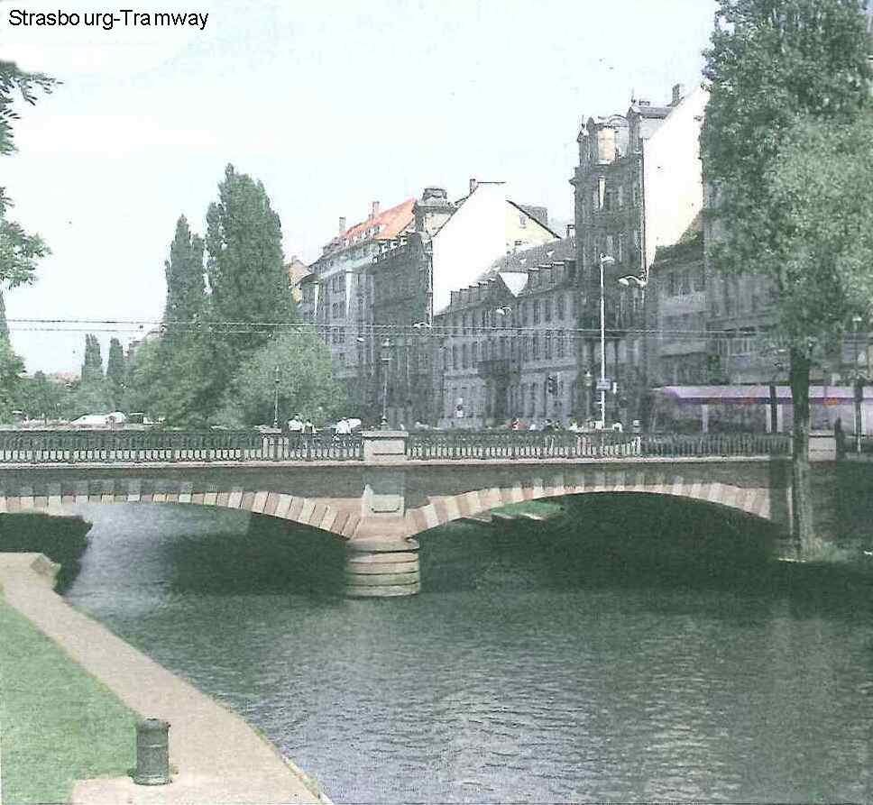 Nouvel am�nagement du Pont de Saverne.